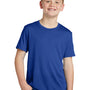 Sport-Tek Youth Competitor Moisture Wicking Short Sleeve Crewneck T-Shirt - True Royal Blue