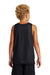 Sport-Tek YST500 Youth Reversible Mesh Moisture Wicking Tank Top Black Model Back