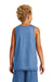 Sport-Tek YST500 Youth Reversible Mesh Moisture Wicking Tank Top Carolina Blue Model Back