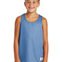 Sport-Tek Youth Reversible Mesh Moisture Wicking Tank Top - Carolina Blue