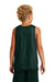 Sport-Tek YST500 Youth Reversible Mesh Moisture Wicking Tank Top Forest Green Model Back