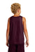 Sport-Tek YST500 Youth Reversible Mesh Moisture Wicking Tank Top Maroon Model Back