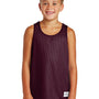 Sport-Tek Youth Reversible Mesh Moisture Wicking Tank Top - Maroon