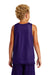 Sport-Tek YST500 Youth Reversible Mesh Moisture Wicking Tank Top Purple Model Back