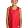 Sport-Tek Youth Reversible Mesh Moisture Wicking Tank Top - True Red