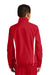 Sport-Tek YST60 Youth Water Resistant Full Zip Jacket True Red/White Model Back