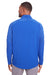 Under Armour 1343104 Mens Qualifier Corporate Performance Moisture Wicking Hybrid 1/4 Zip Sweatshirt Royal Blue Back