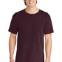 Comfort Colors Mens Short Sleeve Crewneck T-Shirt - Vineyard Purple - Closeout