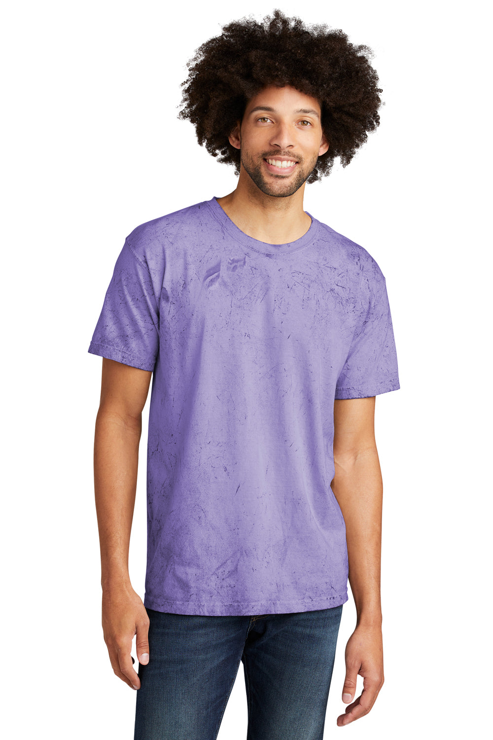 Comfort Colors Color Blast Short Sleeve T Shirt with Embroidered