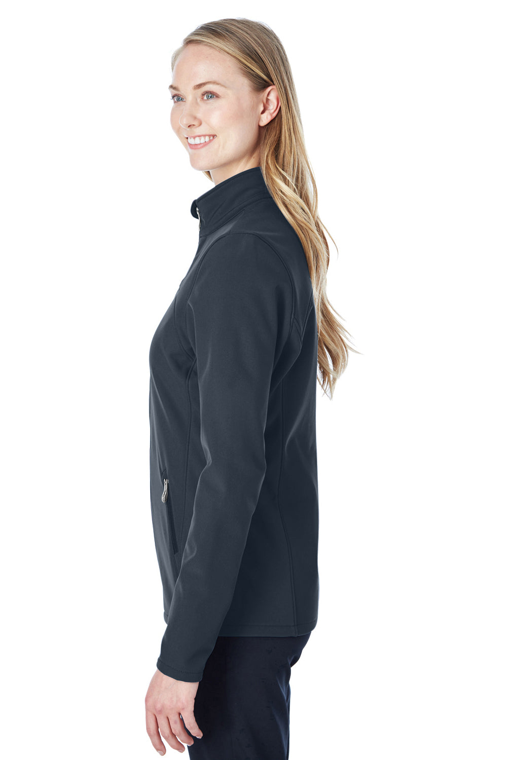 Spyder 187337 Womens Transport Full Zip Jacket Frontier Blue Side