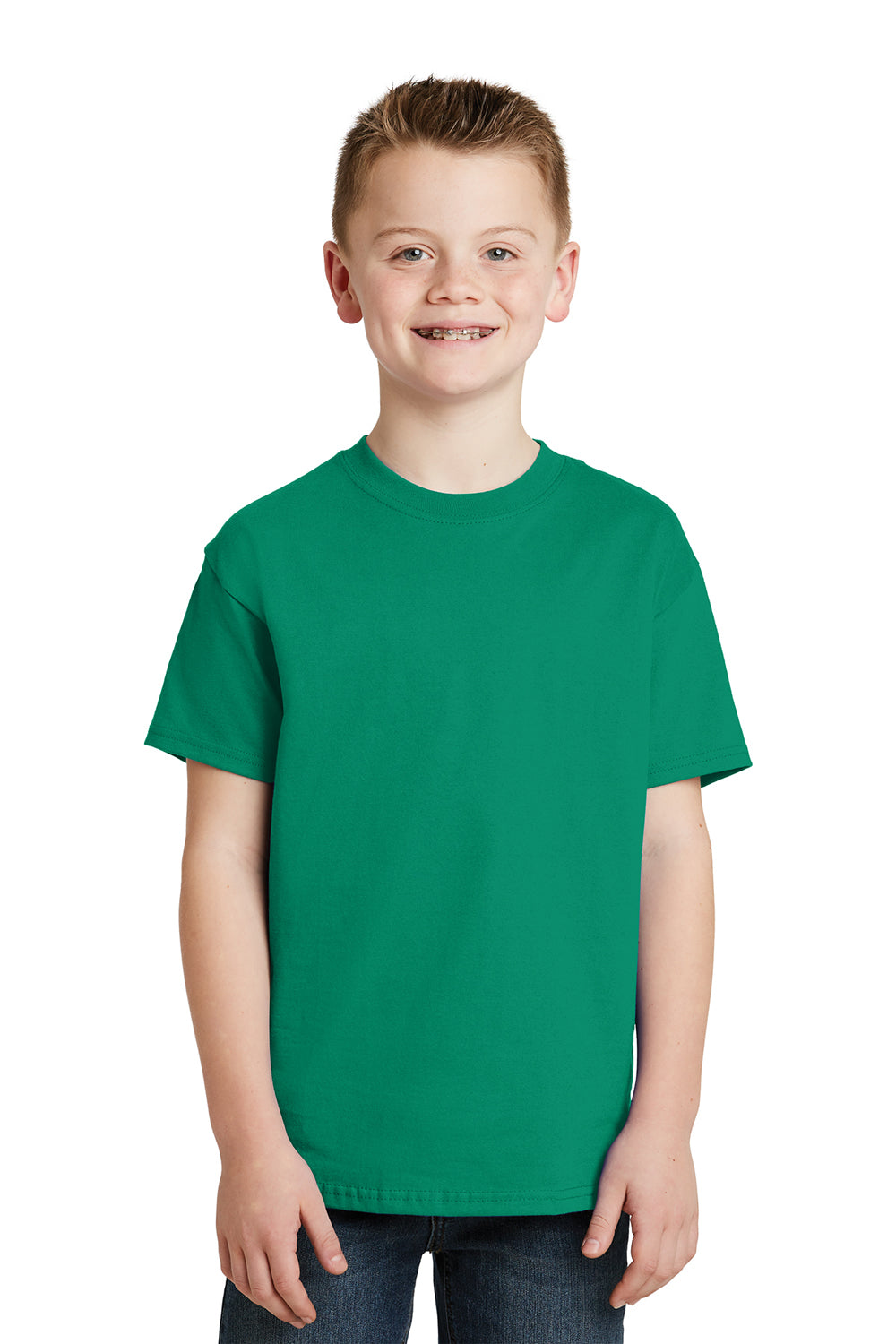 Hanes Unisex Crewneck T-Shirt Kelly Green S