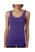 Next Level 3533 Womens Jersey Tank Top Purple Rush Front