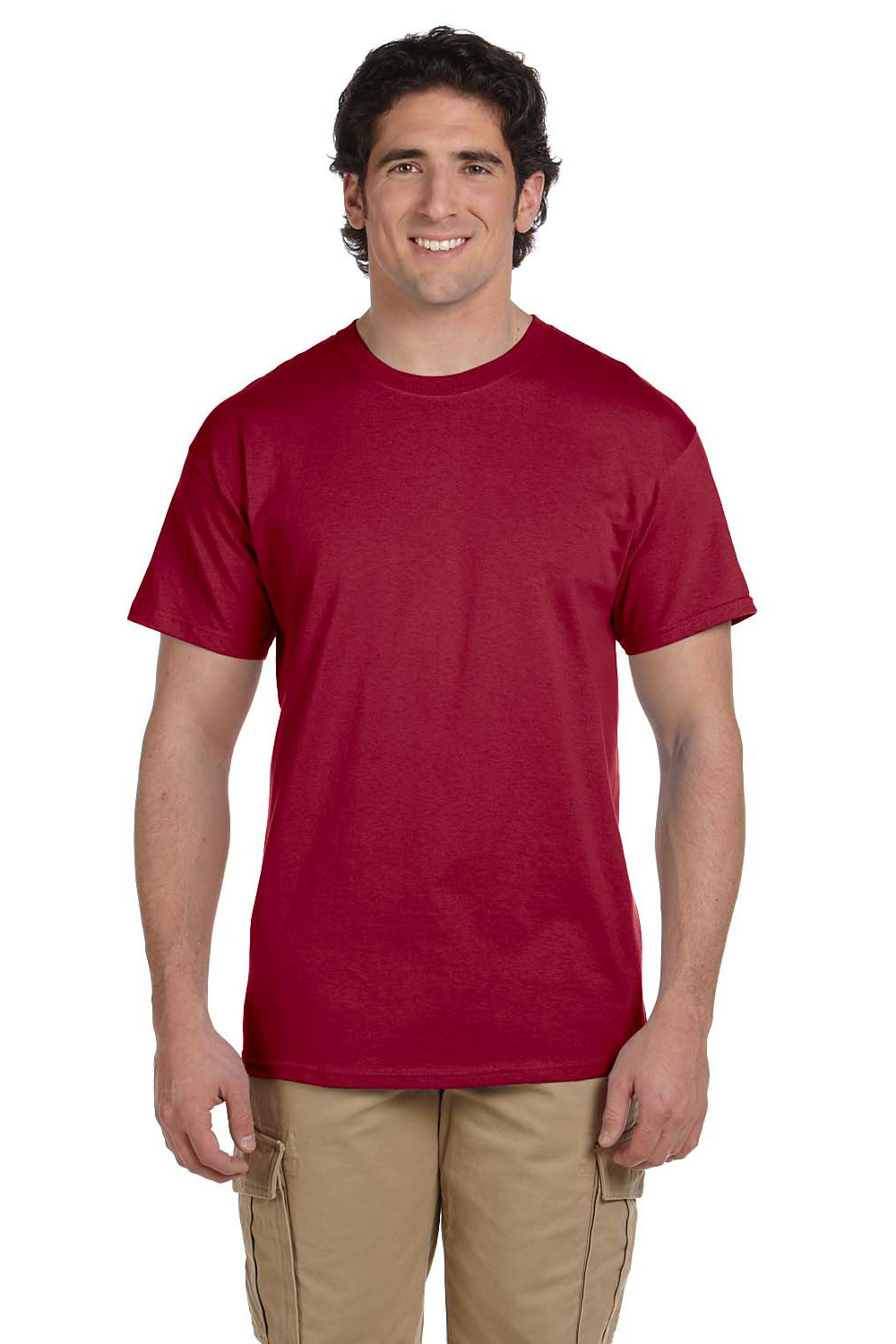 Fruit of The Loom HD Cotton T-Shirt Cardinal XL