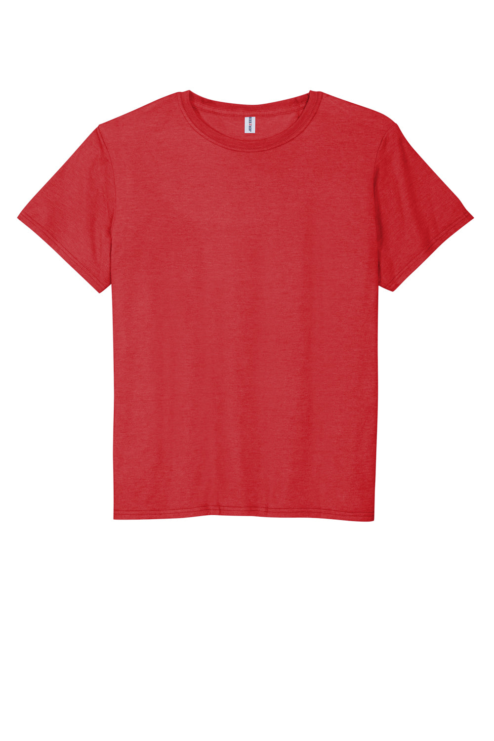 Jerzees 560M Mens Premium Blend Ring Spun Short Sleeve Crewneck T-Shirt True Red Flat Front