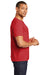 Jerzees 560M Mens Premium Blend Ring Spun Short Sleeve Crewneck T-Shirt True Red Side