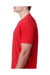 Next Level 6240 Mens CVC Jersey Short Sleeve V-Neck T-Shirt Red Side