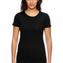 Gildan Womens Short Sleeve Crewneck T-Shirt - Black - Closeout