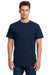 Next Level 7410S Mens Power Short Sleeve Crewneck T-Shirt Navy Blue Front