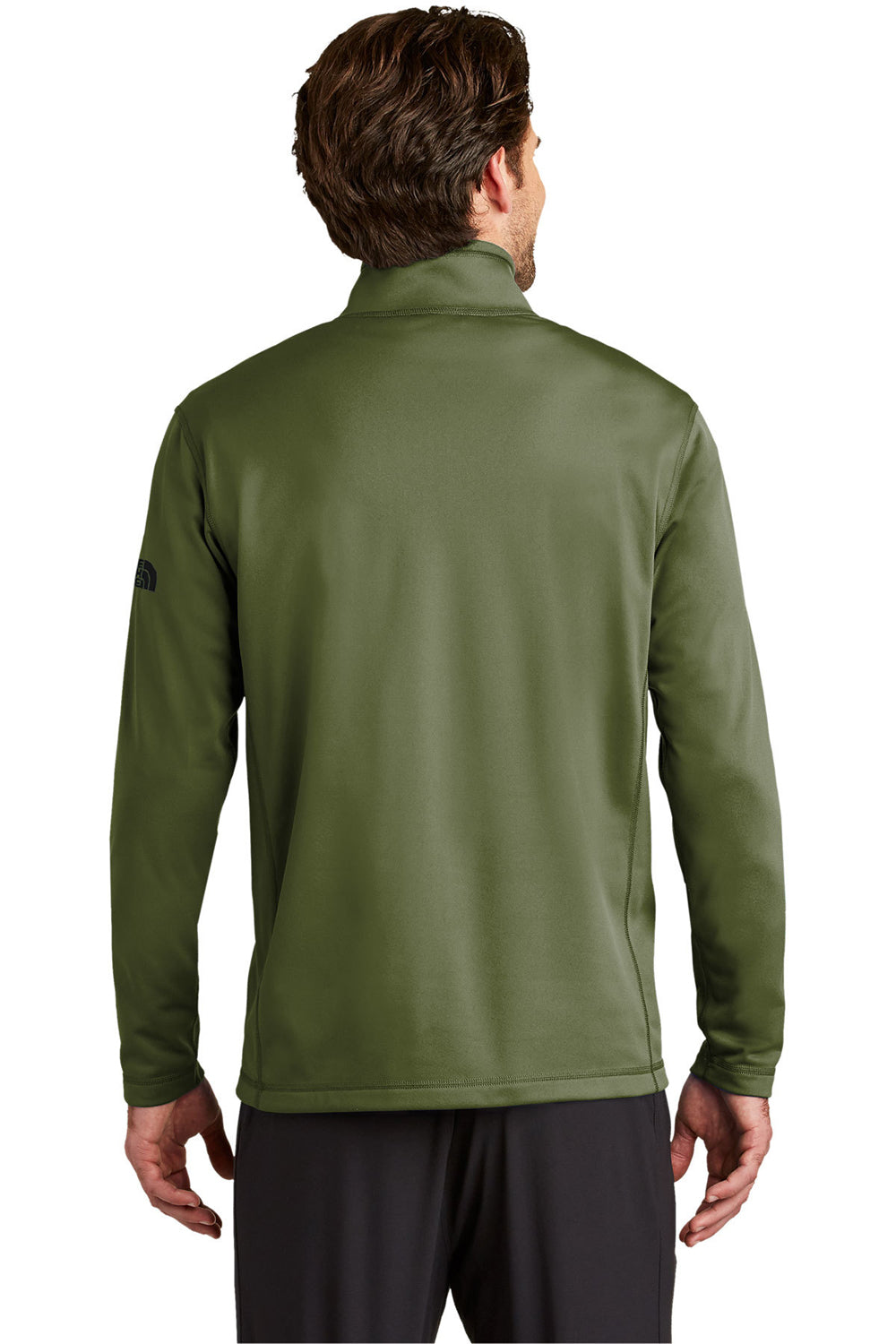 THE NORTH FACE TKA Attitude 1/4 Zip Fleece Chlorophyll Green XS at   Men's Clothing store