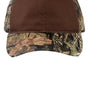 Port Authority Mens Camo Hat - Mossy Oak Break Up Country/Chocolate Brown