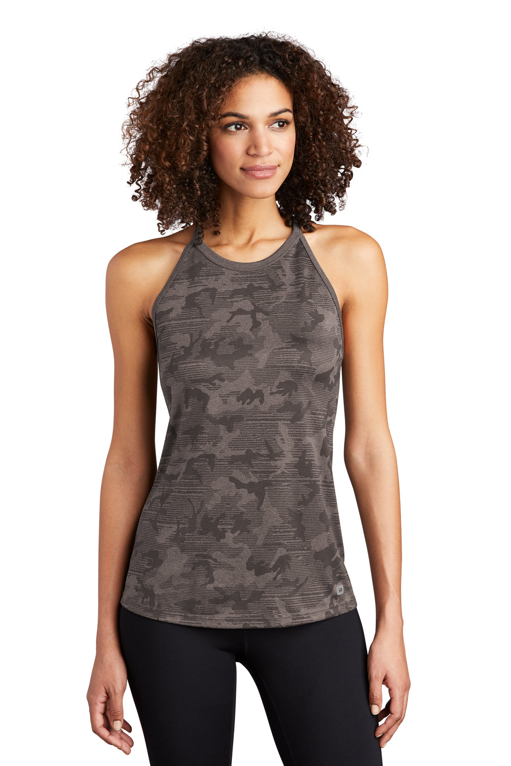 Ogio Womens Endurance Pulse Phantom Tank Top Gear Grey Camo Front