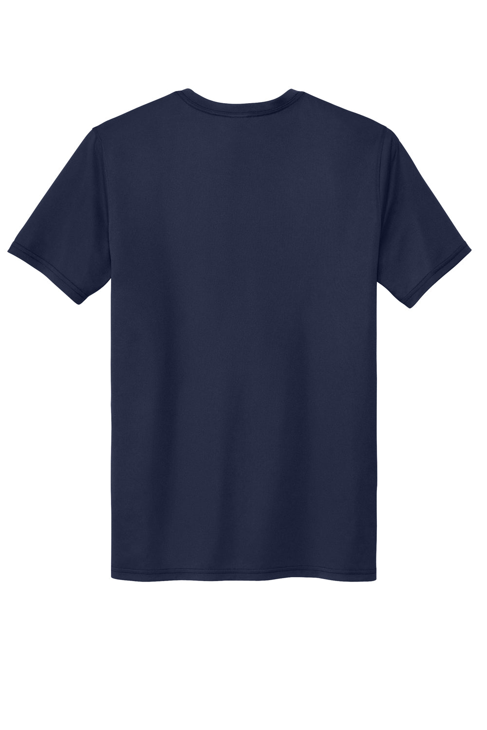 Sport-Tek ST760 Echo Short Sleeve Crewneck T-Shirt True Navy Blue Flat Back