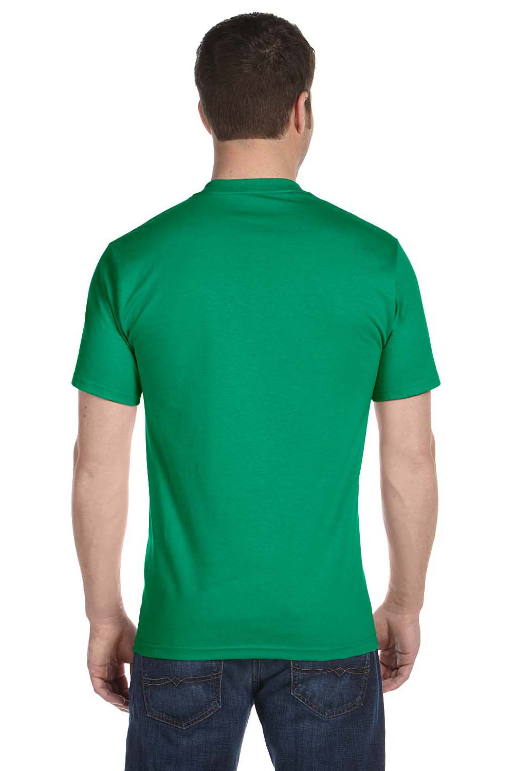 Gildan 8000B/G800B Youth Kelly Green DryBlend Moisture Wicking Short Sleeve  Crewneck T-Shirt —
