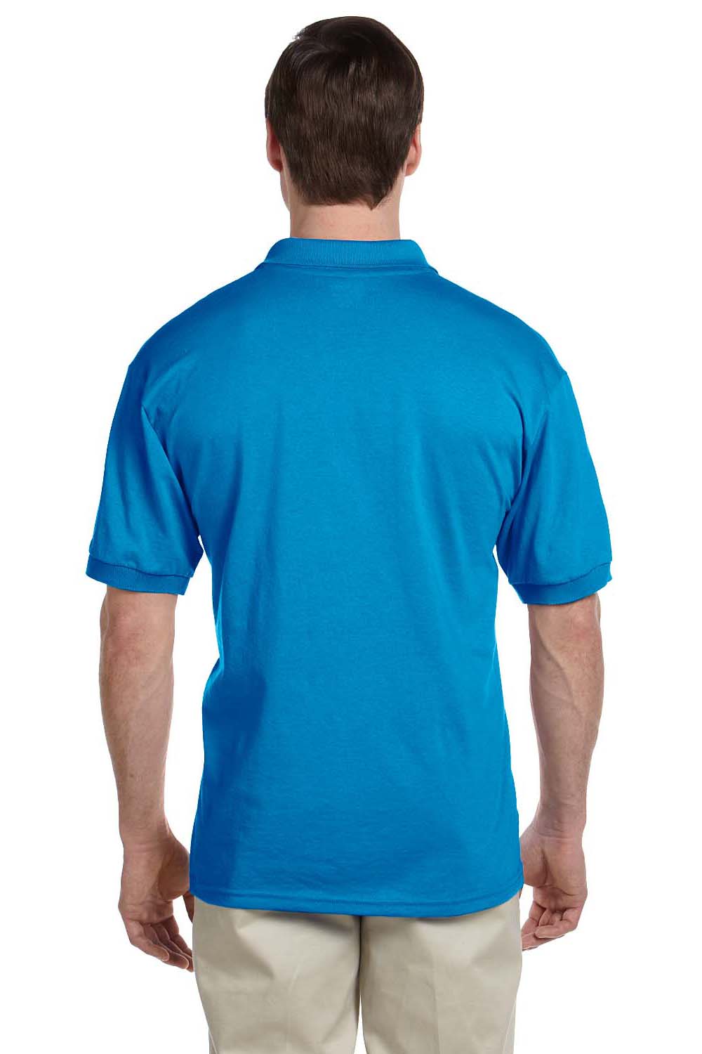 Gildan Jerzees Brand DryBlend Mens Polo Shirt Jersey T-Shirt All Color Work  Polo