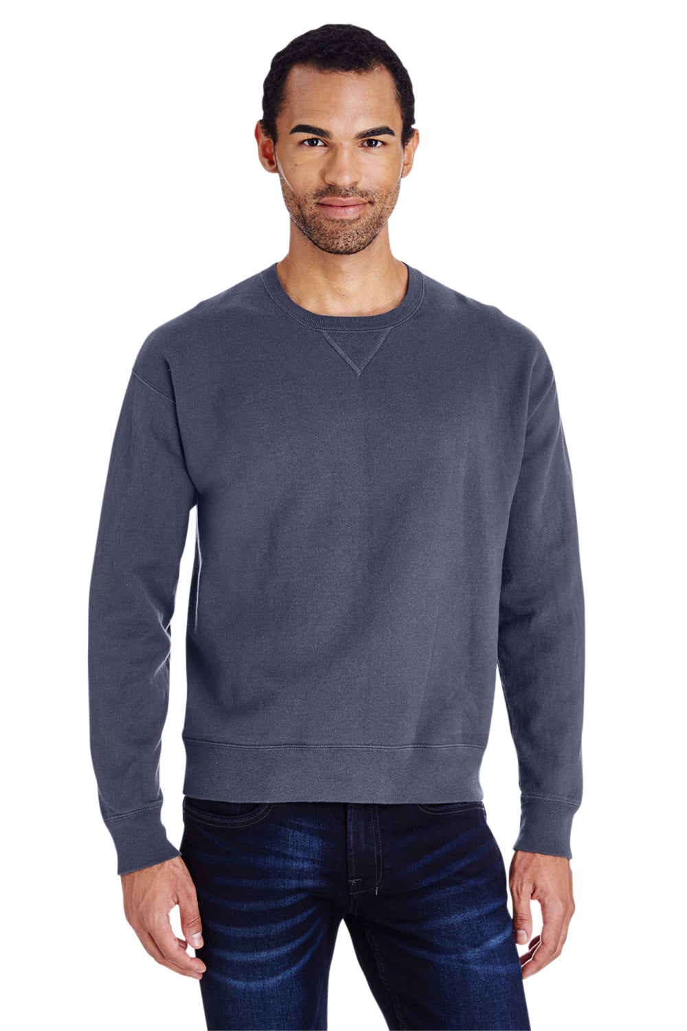 Champion v discount neck sweatshirt purple