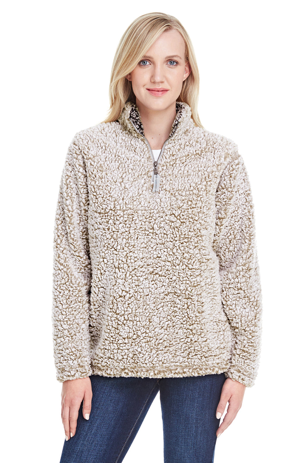 J america outlet sherpa pullover