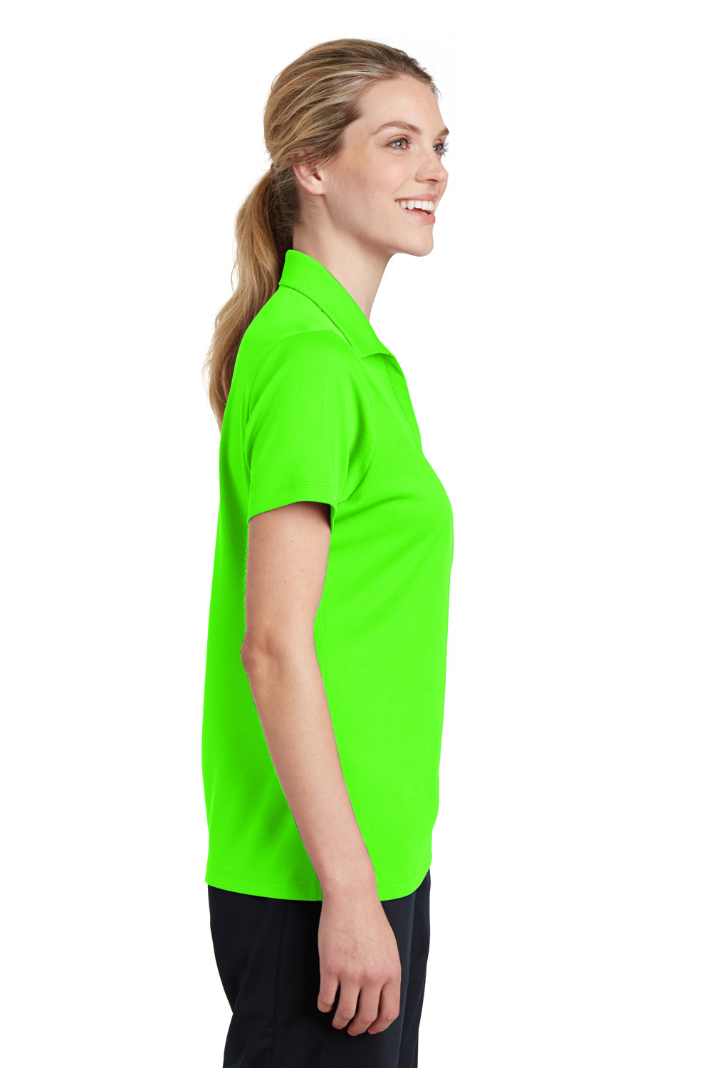 Buy Cool Shirts Women's High Visibility Moisture-Wicking Polo Shirt - Neon Green, XL