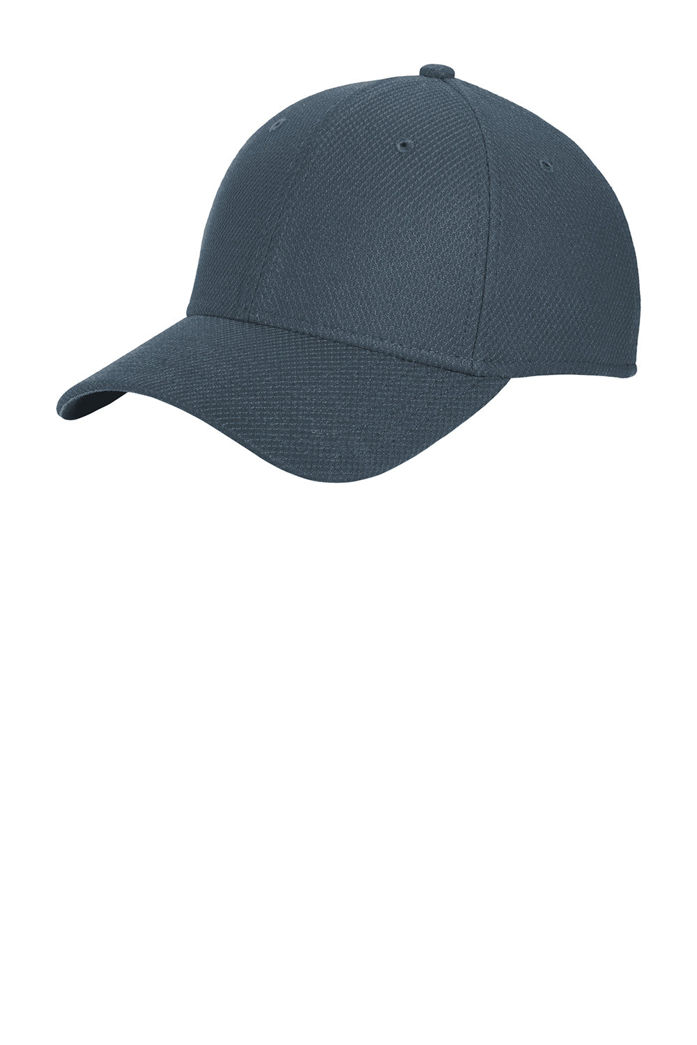 New Era NE1121 Mens Deep Navy Blue Moisture Wicking Stretch Fit Hat —