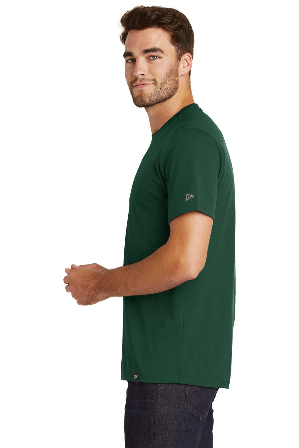 Official New Era Heritage Dark Green Oversized T-Shirt B4392_471 B4392_471