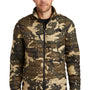 The North Face Mens ThermoBall Trekker Water Resistant Full Zip Jacket - Burnt Olive Green Woodchip Camo - Closeout