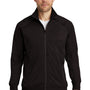 The North Face Mens Tech Full Zip Fleece Jacket - Black - Closeout