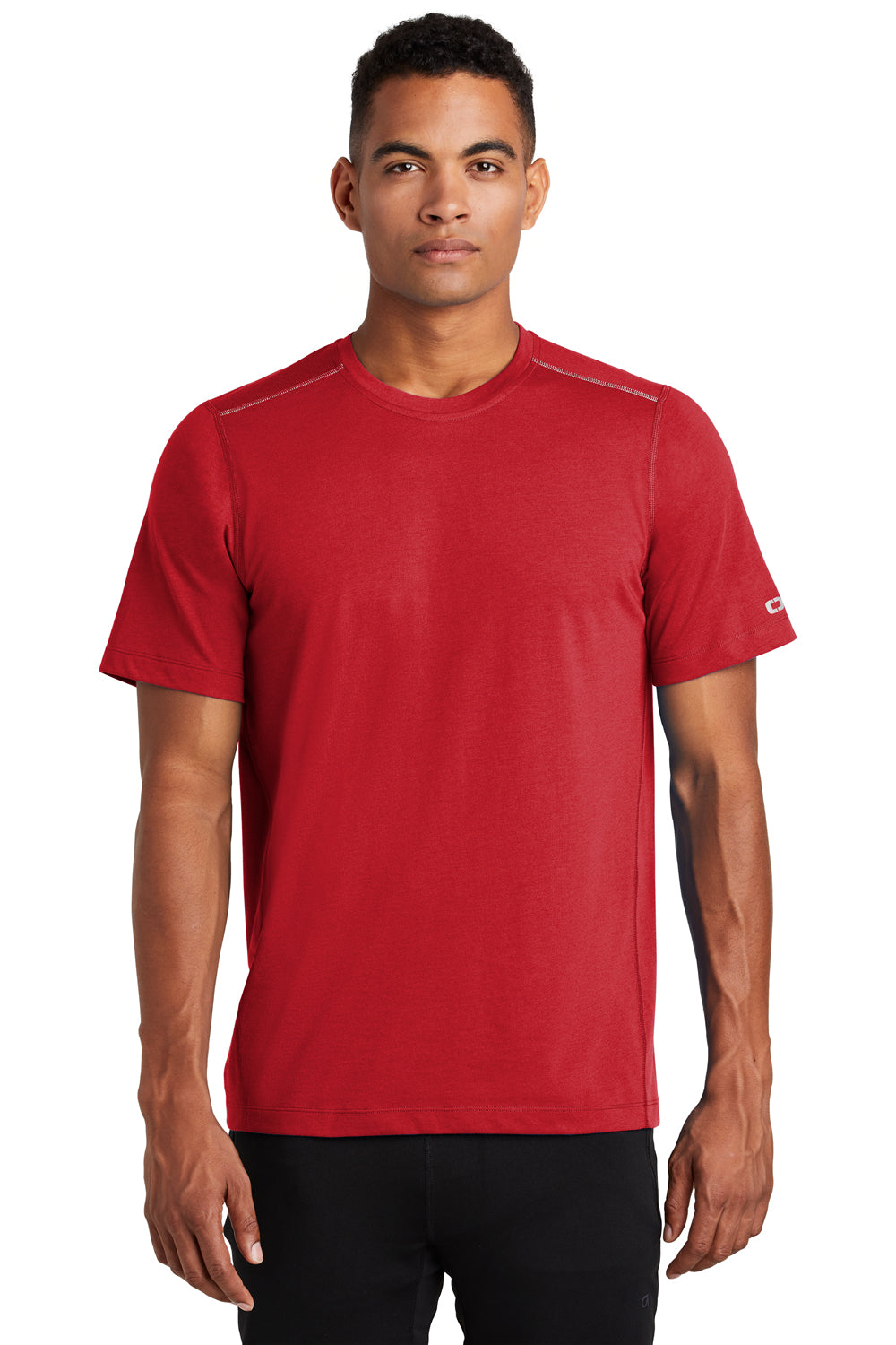 Red moisture store wicking shirt