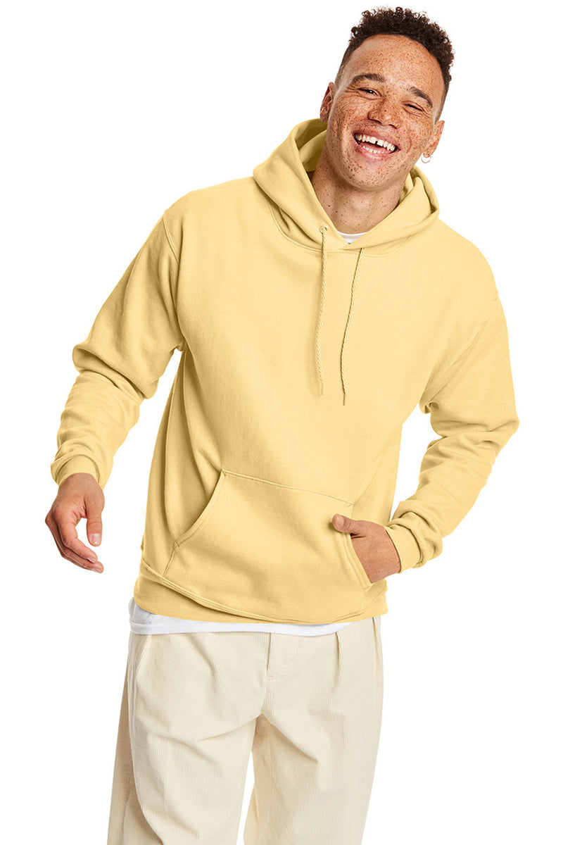 Hanes P170 Mens Fatigue Green EcoSmart Print Pro XP Pill Resistant Hooded  Sweatshirt Hoodie —