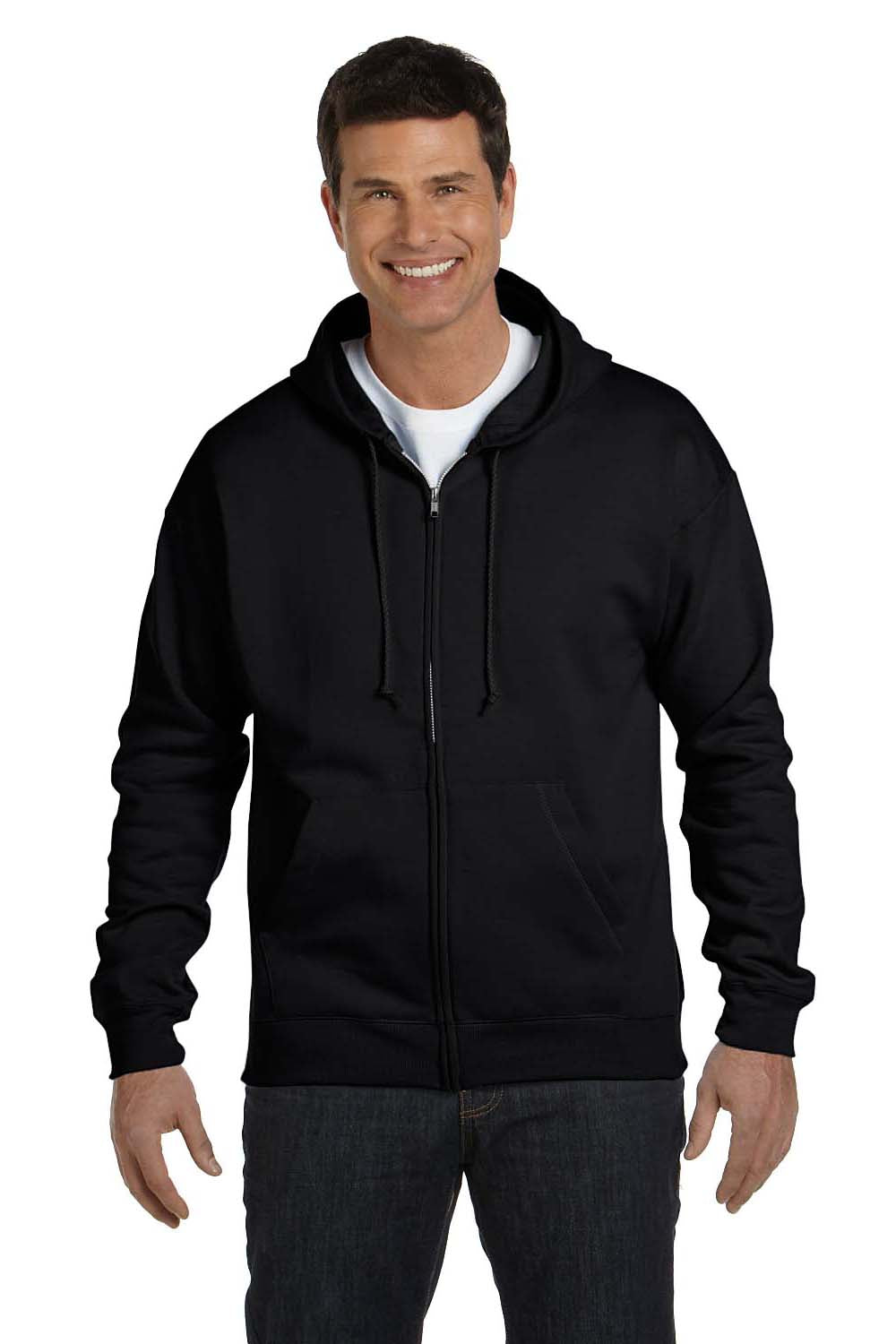 Hanes men's zip hot sale up hoodie