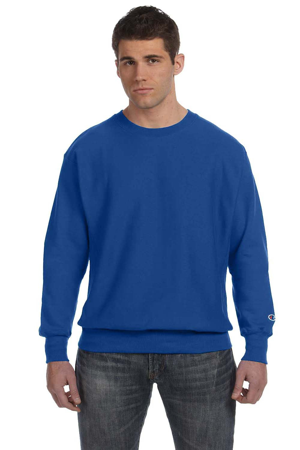 S149/S1049 Crewneck Athletic Champion Blue Sweatshirt — Royal Mens