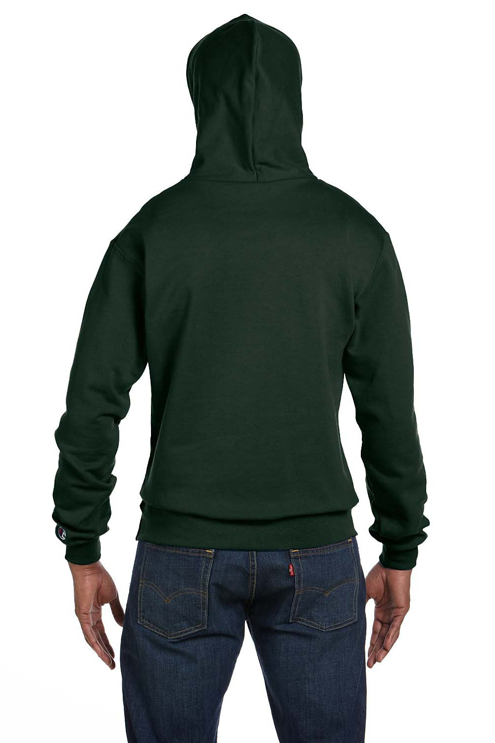 Champion S700 Mens Dark Sweatshirt Moisture Green Hoodie Wicking — Hooded Double Fleece Dry Eco