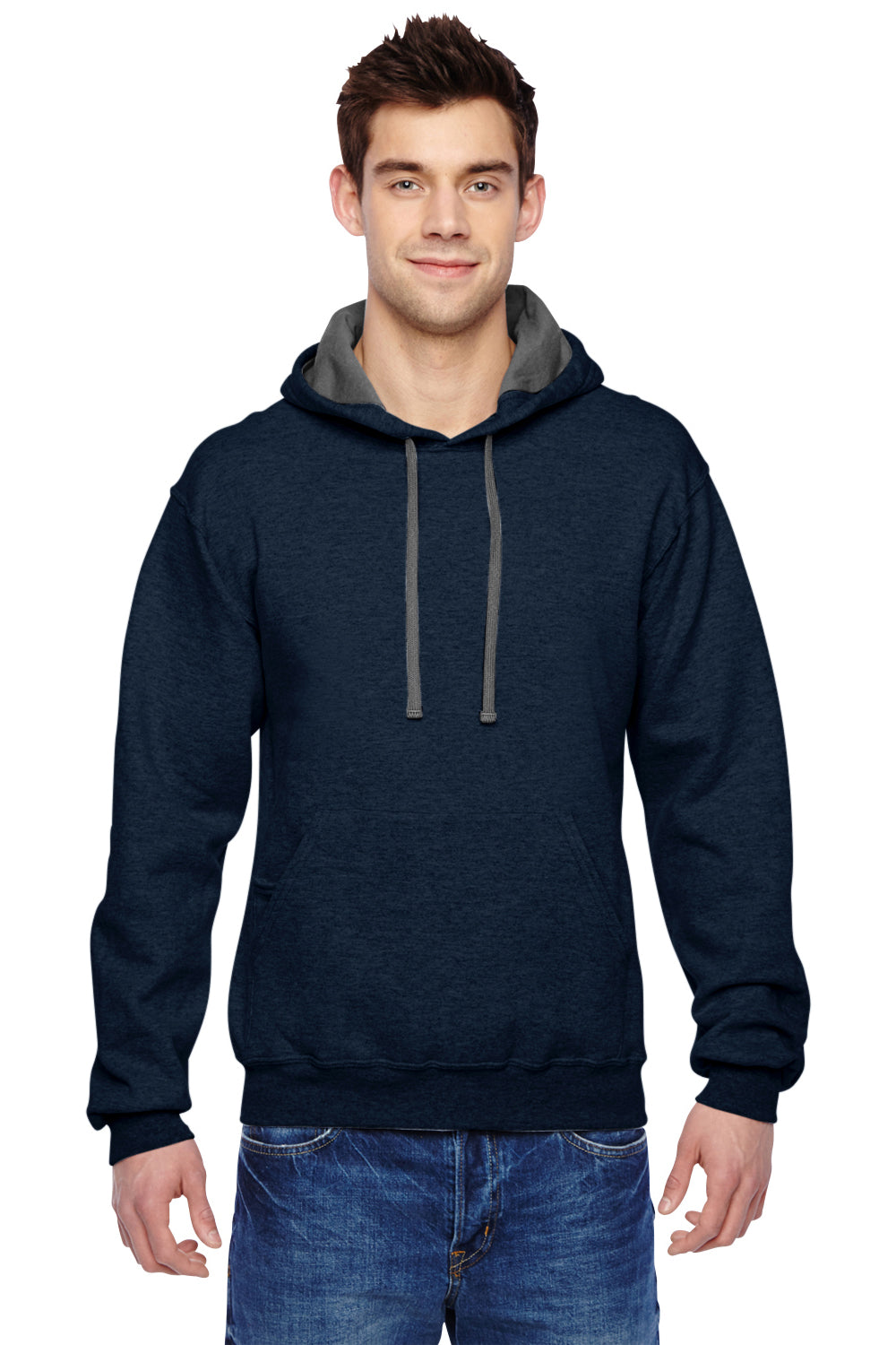 Indigo blue clearance gildan hoodie