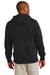 Sport-Tek ST258 Mens Fleece Full Zip Hooded Sweatshirt Hoodie Black Back