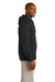 Sport-Tek ST258 Mens Fleece Full Zip Hooded Sweatshirt Hoodie Black Side