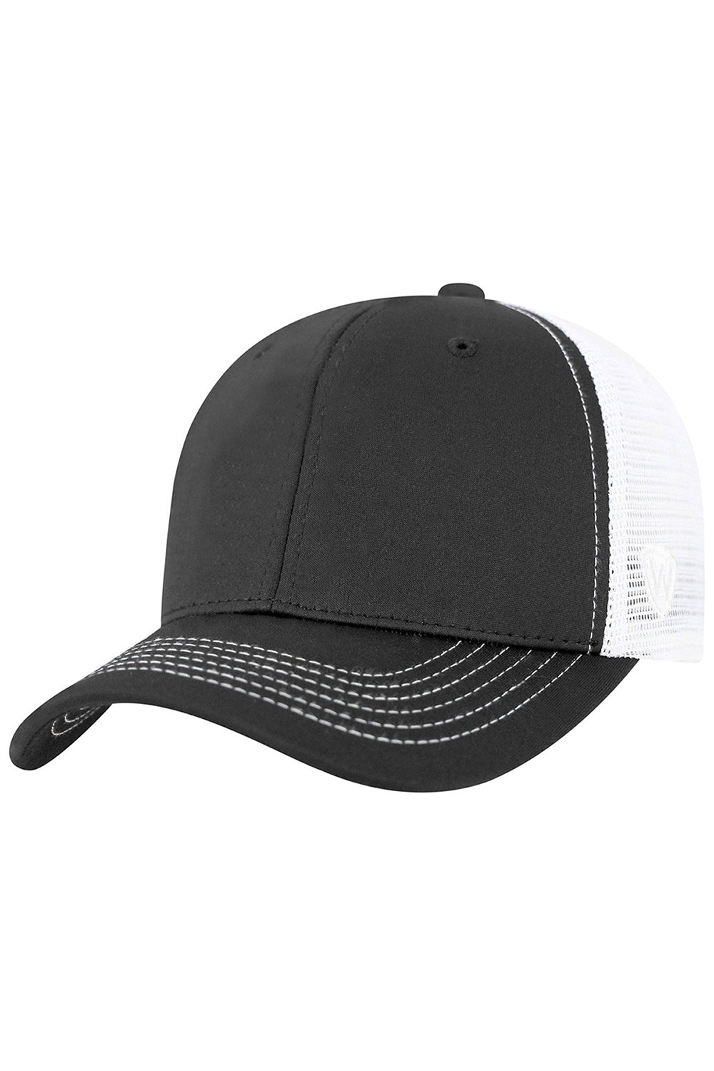 J America TW5505 Mens Ranger Hat Black/White Front