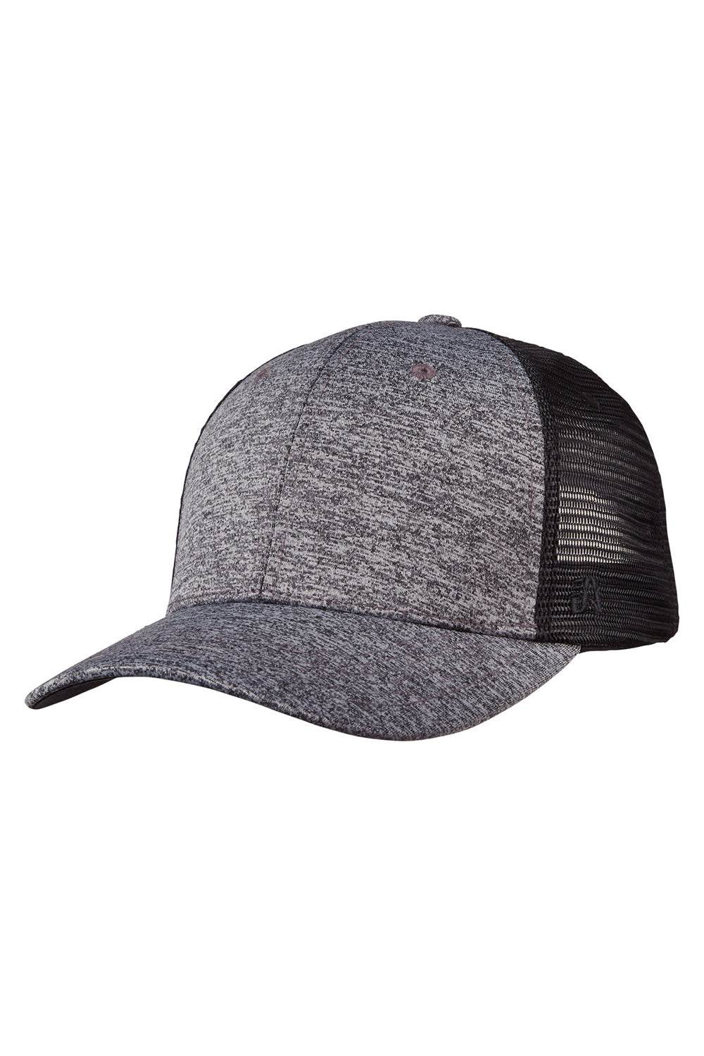 J America TW5505 Mens Ranger Hat Heather Grey/Black Front