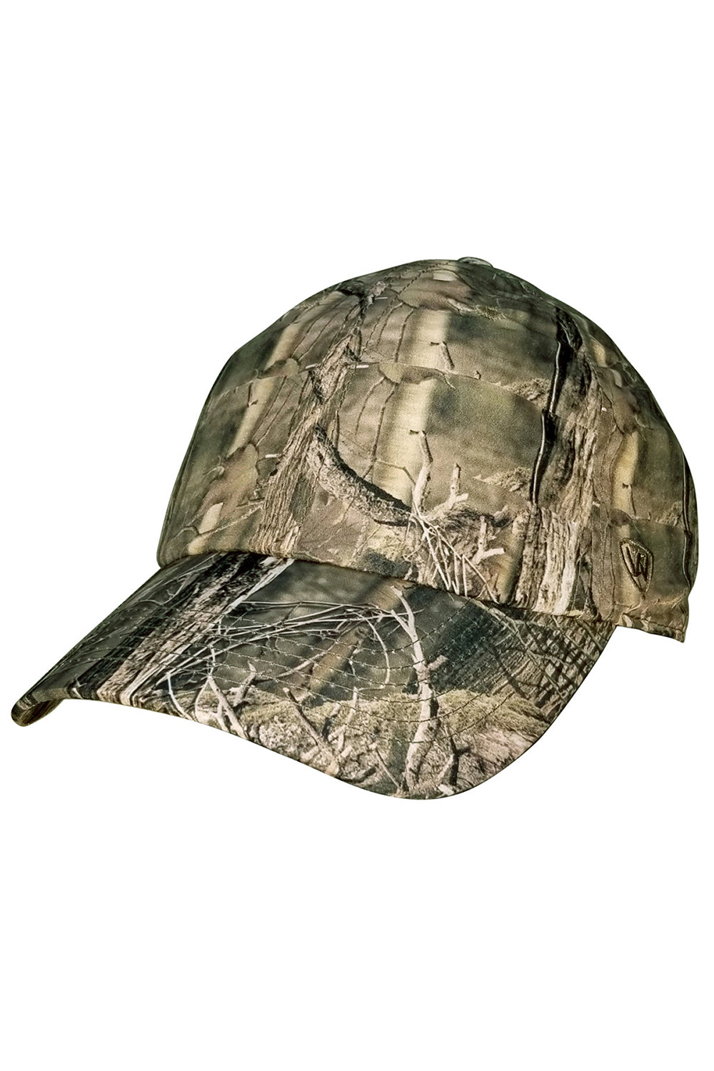 J America TW5510 Mens Crew Hat Outdoor Camo Front