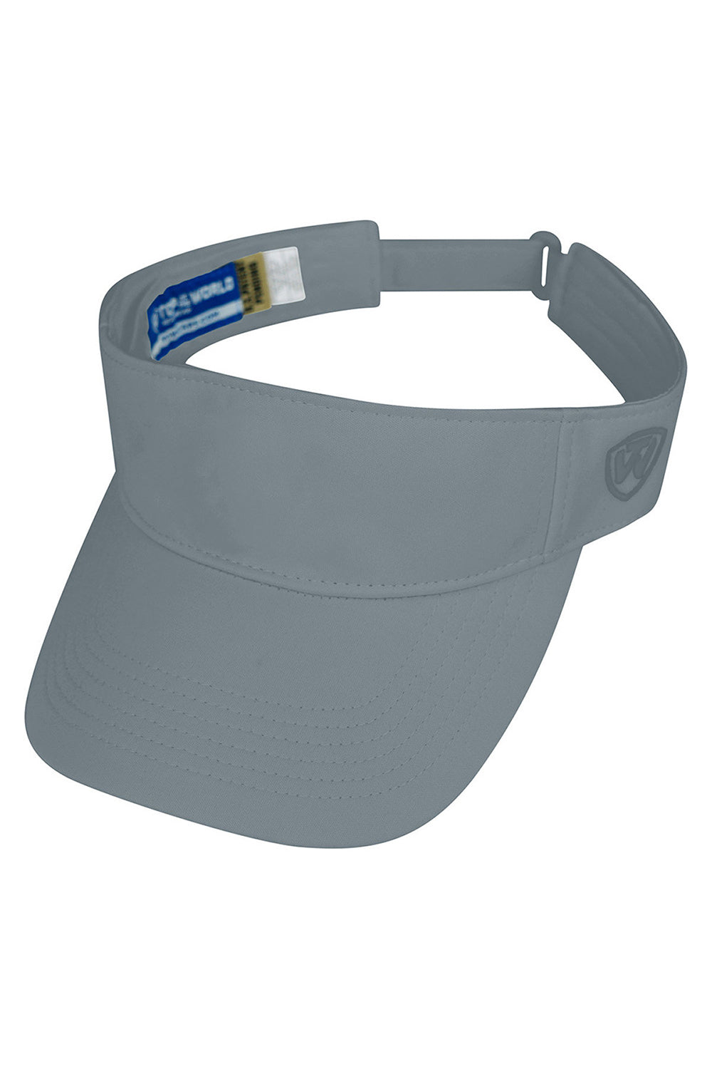 J America TW5514 Mens Hawkeye Visor Grey Front